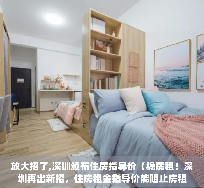 放大招了,深圳颁布住房指导价（稳房租！深圳再出新招，住房租金指导价能阻止房租上涨吗？）