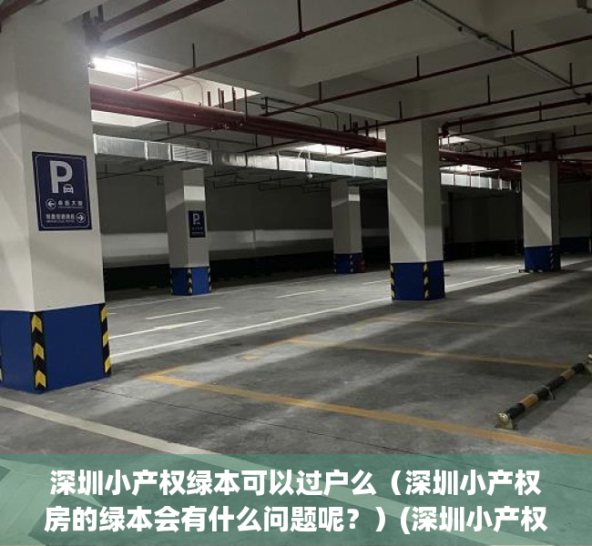 深圳小产权绿本可以过户么（深圳小产权房的绿本会有什么问题呢？）(深圳小产权房绿本可以过户吗)