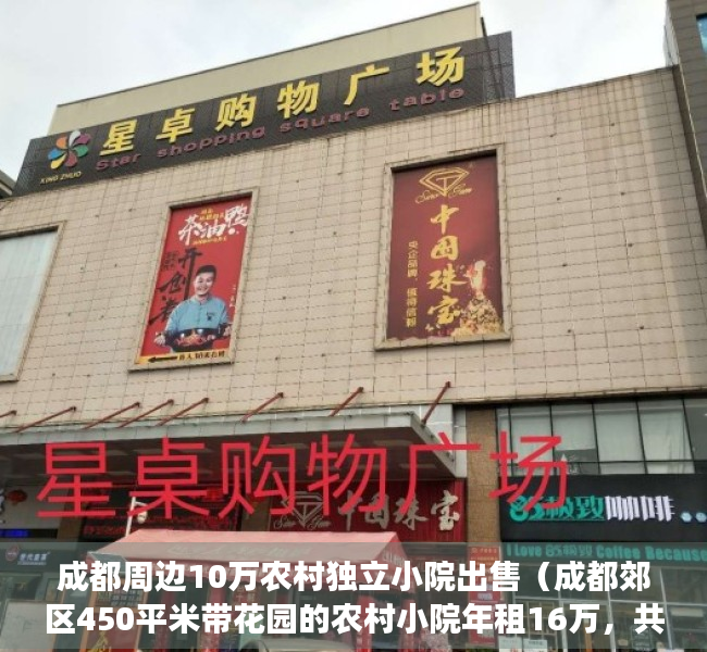 成都周边10万农村独立小院出售（成都郊区450平米带花园的农村小院年租16万，共享农村院子香吗？）