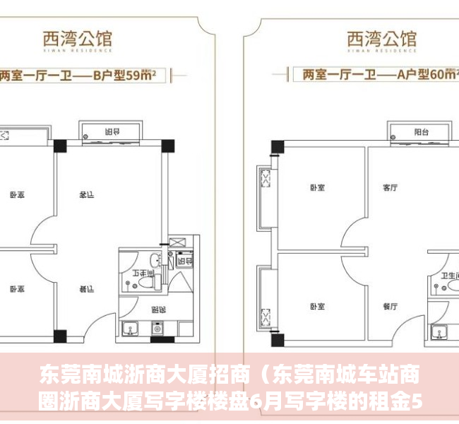 东莞南城浙商大厦招商（东莞南城车站商圈浙商大厦写字楼楼盘6月写字楼的租金5529元㎡·月，出售价格12651元㎡）