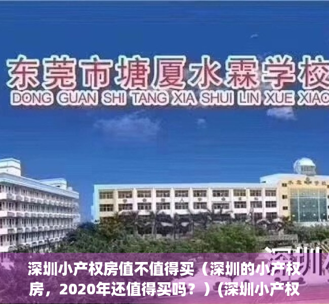 深圳小产权房值不值得买（深圳的小产权房，2020年还值得买吗？）(深圳小产权房值得投资吗)