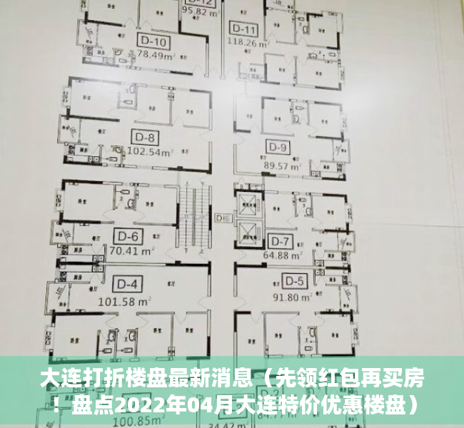 大连打折楼盘最新消息（先领红包再买房！盘点2022年04月大连特价优惠楼盘）