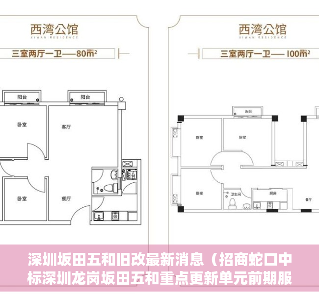 深圳坂田五和旧改最新消息（招商蛇口中标深圳龙岗坂田五和重点更新单元前期服务商）