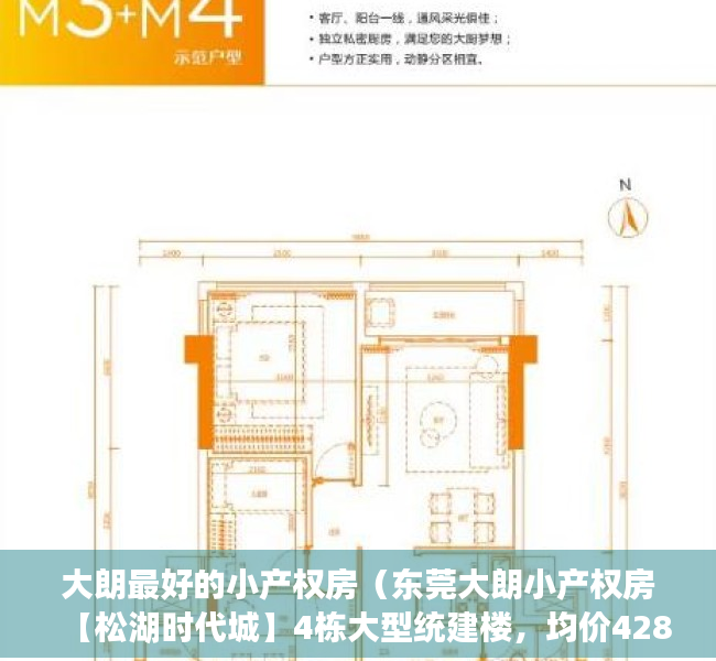 大朗最好的小产权房（东莞大朗小产权房【松湖时代城】4栋大型统建楼，均价4280元）