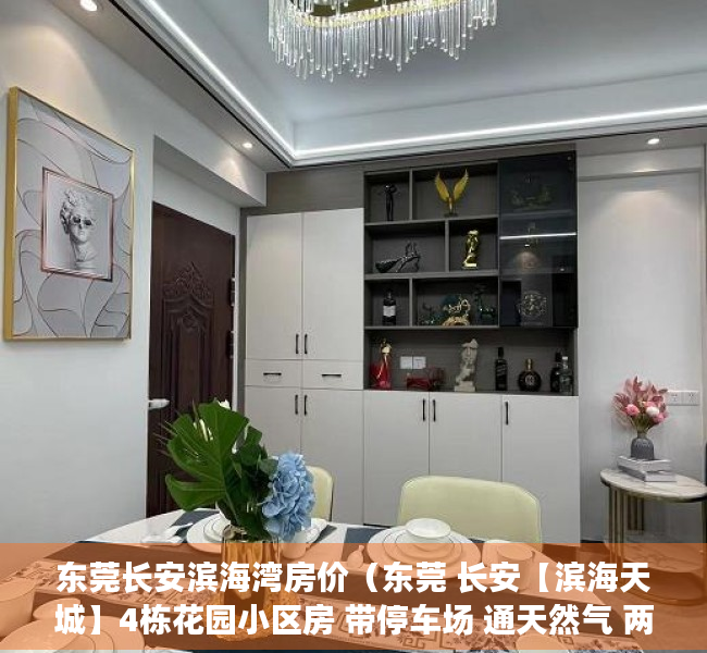 东莞长安滨海湾房价（东莞 长安【滨海天城】4栋花园小区房 带停车场 通天然气 两房首付15万 三房首付25万 分期8年）