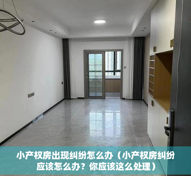 小产权房出现纠纷怎么办（小产权房纠纷应该怎么办？你应该这么处理）