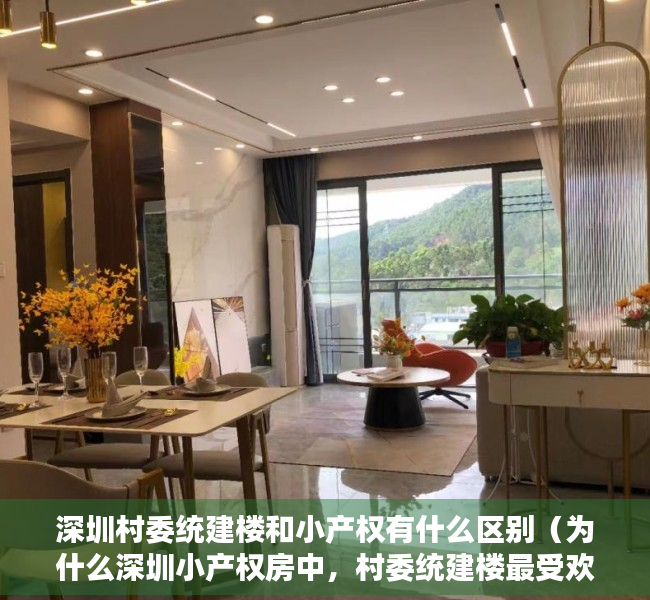深圳村委统建楼和小产权有什么区别（为什么深圳小产权房中，村委统建楼最受欢迎？）
