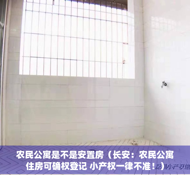 农民公寓是不是安置房（长安：农民公寓住房可确权登记 小产权一律不准！）