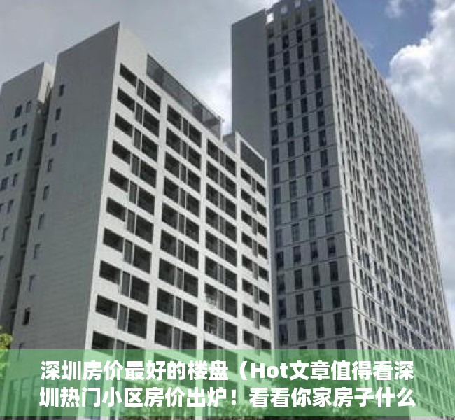 深圳房价最好的楼盘（Hot文章值得看深圳热门小区房价出炉！看看你家房子什么价位？）