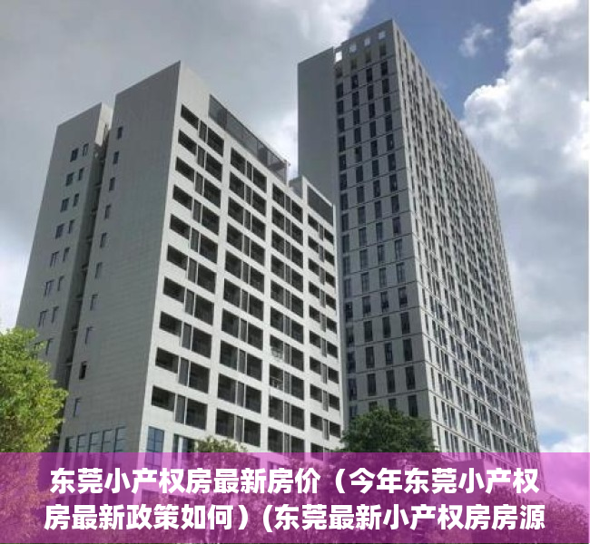 东莞小产权房最新房价（今年东莞小产权房最新政策如何）(东莞最新小产权房房源)