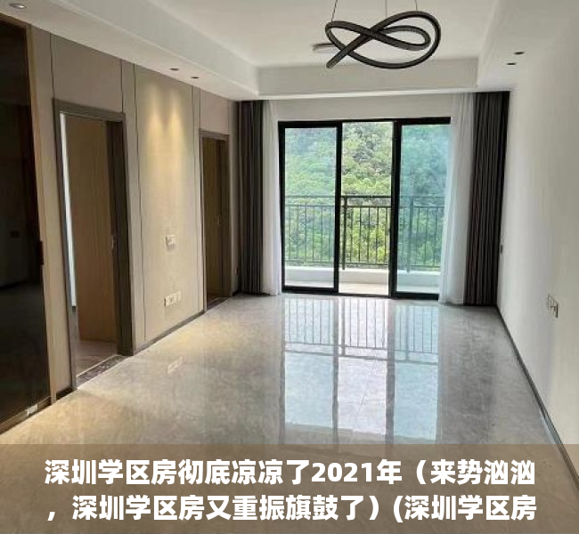 深圳学区房彻底凉凉了2021年（来势汹汹，深圳学区房又重振旗鼓了）(深圳学区房新政策出台)