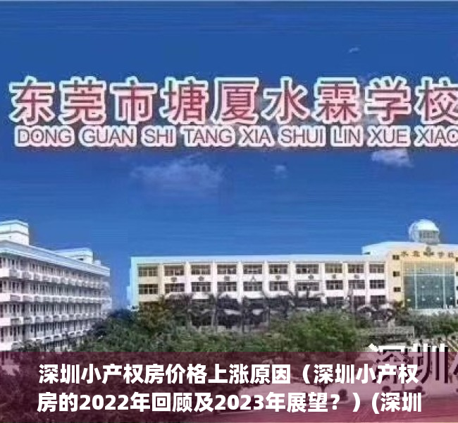 深圳小产权房价格上涨原因（深圳小产权房的2022年回顾及2023年展望？）(深圳小产权涨价了吗)