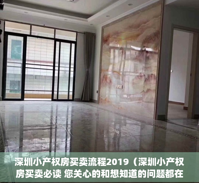 深圳小产权房买卖流程2019（深圳小产权房买卖必读 您关心的和想知道的问题都在这里）