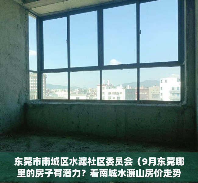东莞市南城区水濂社区委员会（9月东莞哪里的房子有潜力？看南城水濂山房价走势）