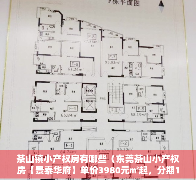 茶山镇小产权房有哪些（东莞茶山小产权房【景泰华府】单价3980元㎡起，分期10年）
