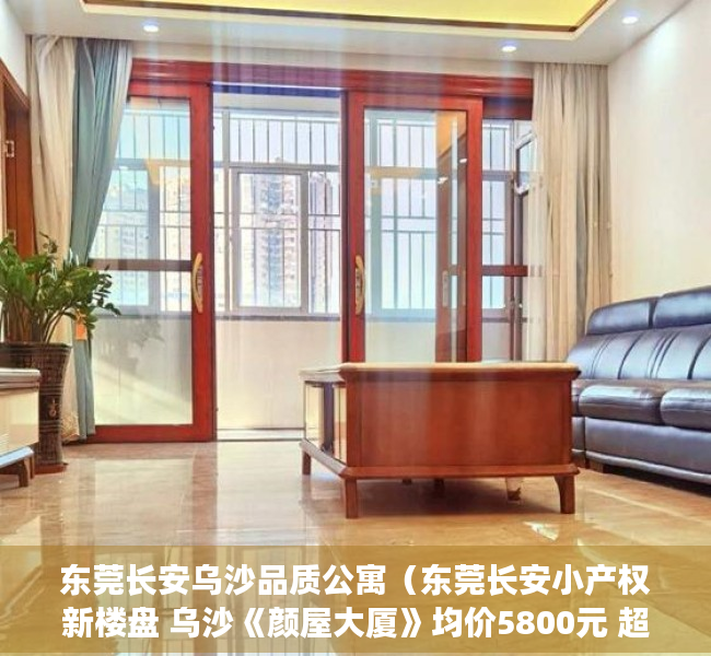 东莞长安乌沙品质公寓（东莞长安小产权新楼盘 乌沙《颜屋大厦》均价5800元 超高使用率）