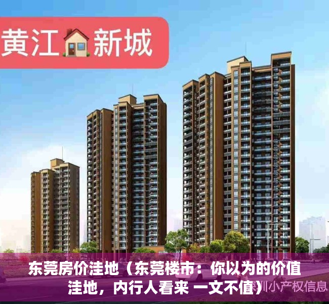 东莞房价洼地（东莞楼市：你以为的价值洼地，内行人看来 一文不值）