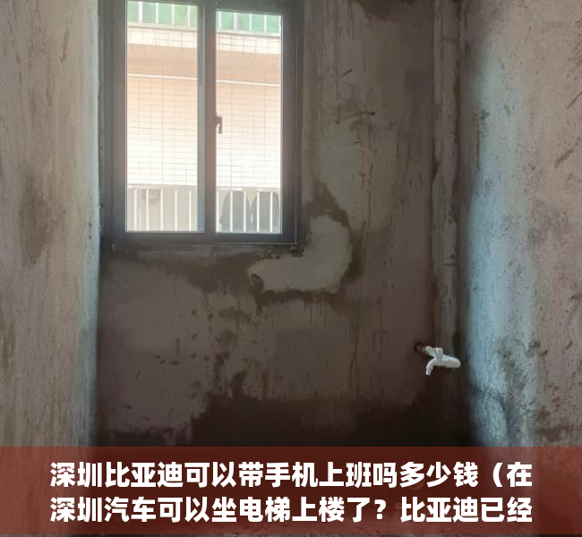 深圳比亚迪可以带手机上班吗多少钱（在深圳汽车可以坐电梯上楼了？比亚迪已经入驻！）
