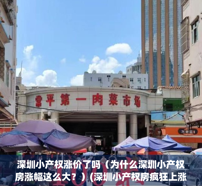 深圳小产权涨价了吗（为什么深圳小产权房涨幅这么大？）(深圳小产权房疯狂上涨的原因)