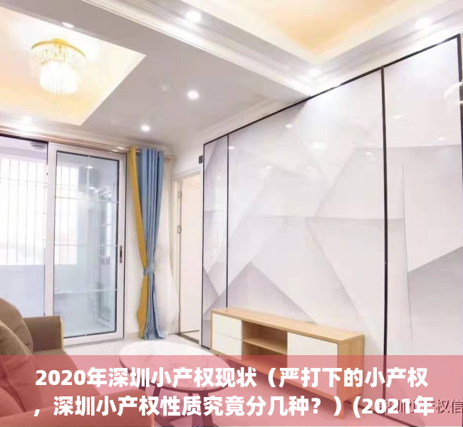 2020年深圳小产权现状（严打下的小产权，深圳小产权性质究竟分几种？）(2021年深圳小产权房政策解读)