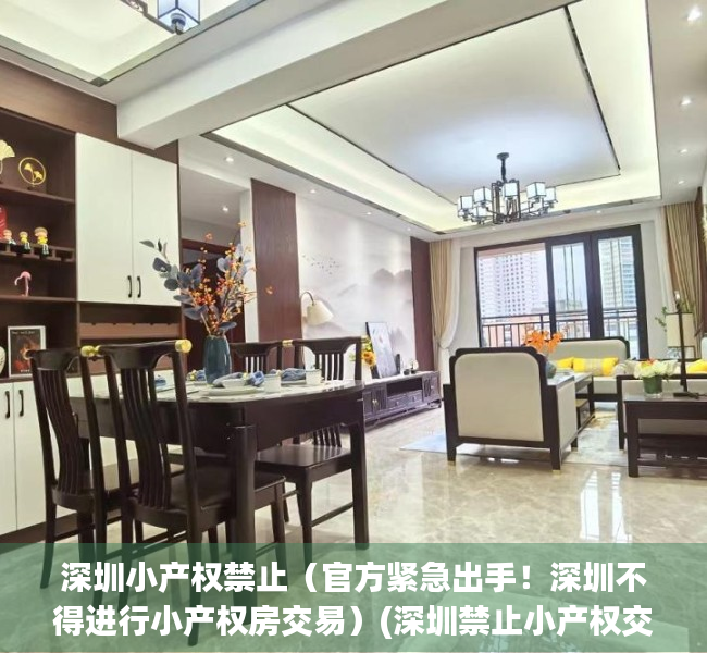 深圳小产权禁止（官方紧急出手！深圳不得进行小产权房交易）(深圳禁止小产权交易法案)