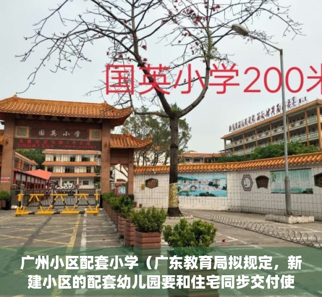 广州小区配套小学（广东教育局拟规定，新建小区的配套幼儿园要和住宅同步交付使用，预计将产生什么影响？）