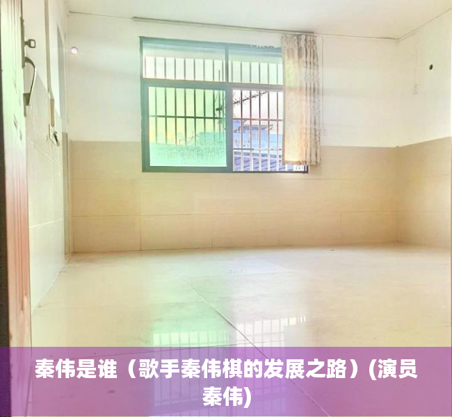 秦伟是谁（歌手秦伟棋的发展之路）(演员秦伟)