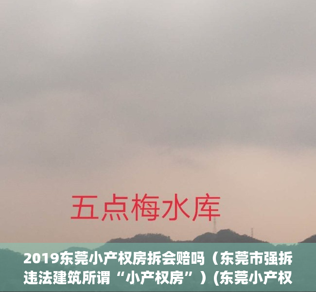 2019东莞小产权房拆会赔吗（东莞市强拆违法建筑所谓“小产权房”）(东莞小产权还让建吗)