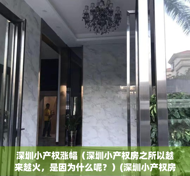 深圳小产权涨幅（深圳小产权房之所以越来越火，是因为什么呢？）(深圳小产权房涨价太离谱)