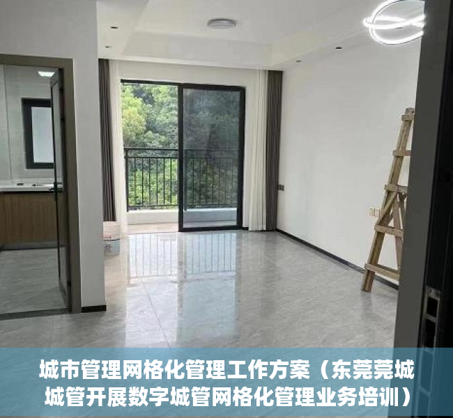 城市管理网格化管理工作方案（东莞莞城城管开展数字城管网格化管理业务培训）