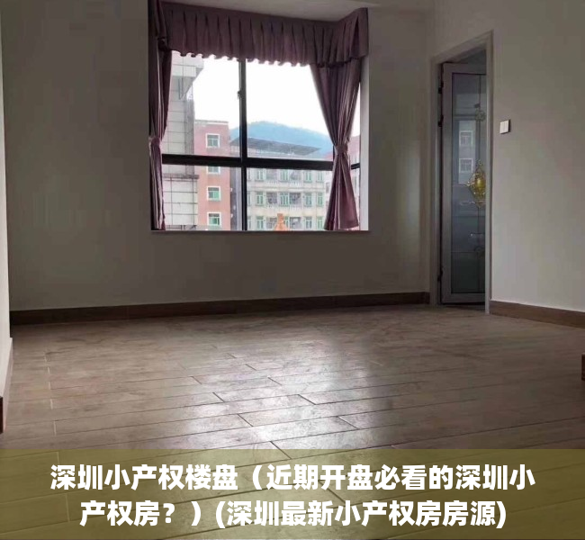 深圳小产权楼盘（近期开盘必看的深圳小产权房？）(深圳最新小产权房房源)