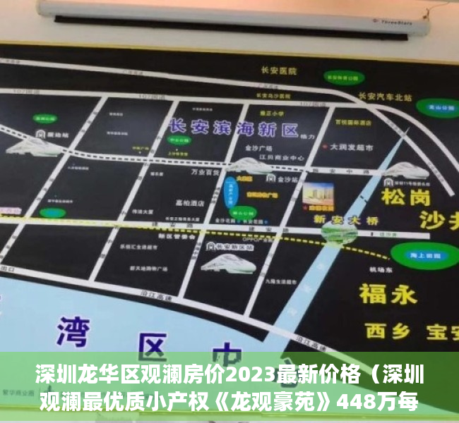 深圳龙华区观澜房价2023最新价格（深圳观澜最优质小产权《龙观豪苑》448万每套起）