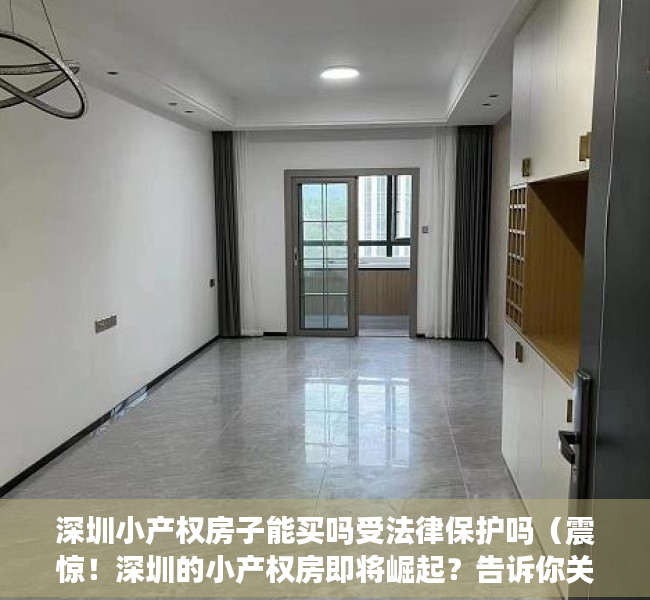 深圳小产权房子能买吗受法律保护吗（震惊！深圳的小产权房即将崛起？告诉你关于小产权房的论述！）