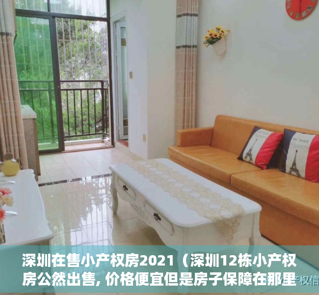 深圳在售小产权房2021（深圳12栋小产权房公然出售, 价格便宜但是房子保障在那里）
