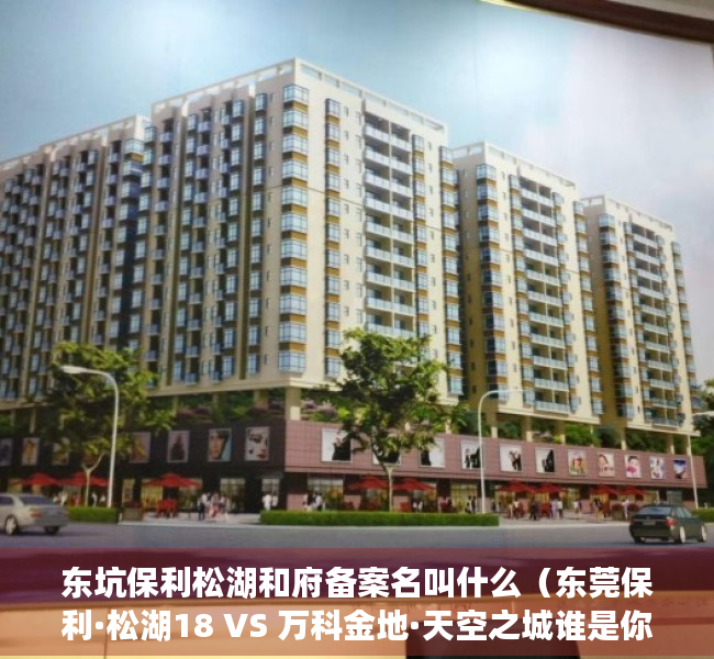 东坑保利松湖和府备案名叫什么（东莞保利·松湖18 VS 万科金地·天空之城谁是你的菜）