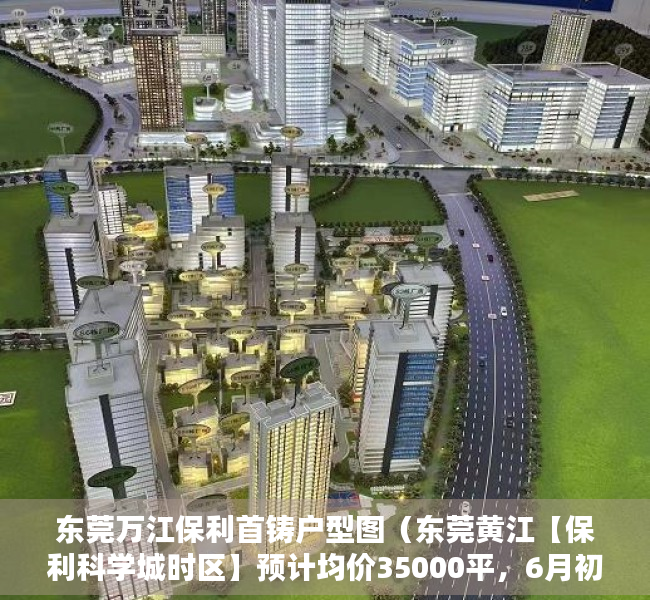东莞万江保利首铸户型图（东莞黄江【保利科学城时区】预计均价35000平，6月初开盘，推售95-120三至四房）