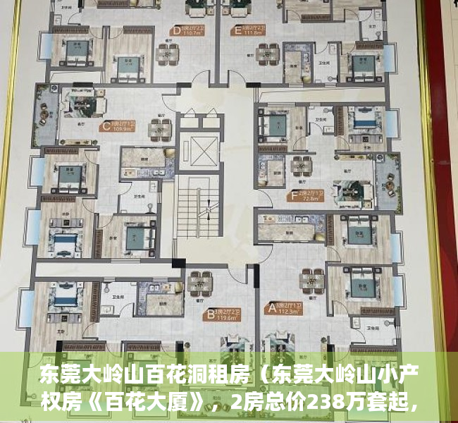 东莞大岭山百花洞租房（东莞大岭山小产权房《百花大厦》，2房总价238万套起，开发商无条件分期，距大岭山北站地铁口500米）