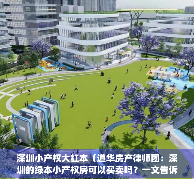 深圳小产权大红本（道华房产律师团：深圳的绿本小产权房可以买卖吗？一文告诉你答案）