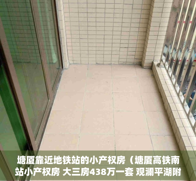 塘厦靠近地铁站的小产权房（塘厦高铁南站小产权房 大三房438万一套 观澜平湖附近统建房）