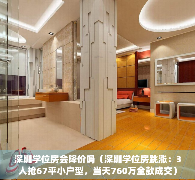 深圳学位房会降价吗（深圳学位房跳涨：3人抢67平小户型，当天760万全款成交）