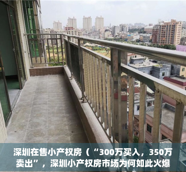 深圳在售小产权房（“300万买入，350万卖出”，深圳小产权房市场为何如此火爆？）