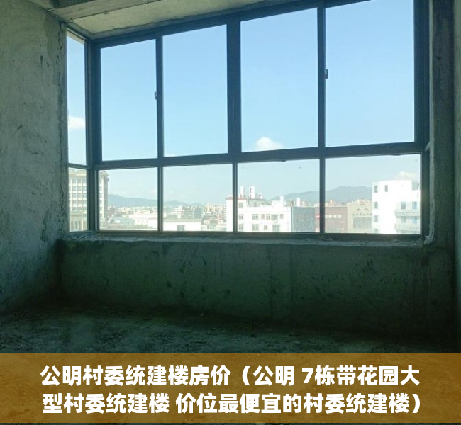 公明村委统建楼房价（公明 7栋带花园大型村委统建楼 价位最便宜的村委统建楼）