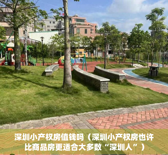 深圳小产权房值钱吗（深圳小产权房也许比商品房更适合大多数“深圳人”）