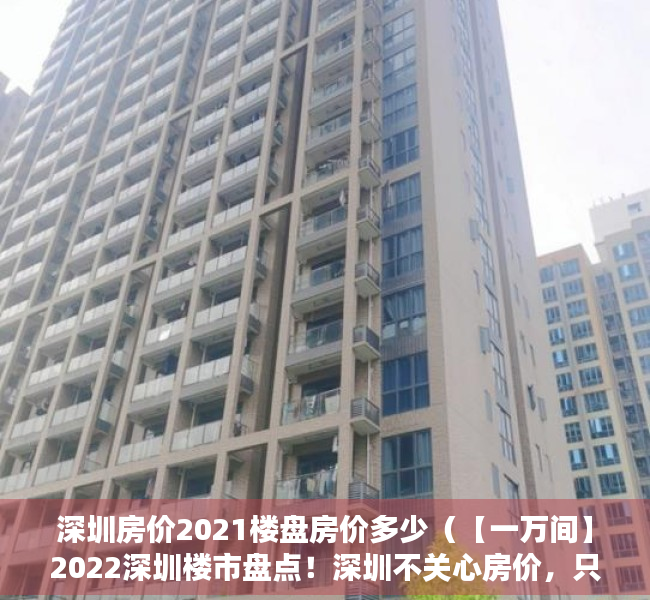 深圳房价2021楼盘房价多少（【一万间】2022深圳楼市盘点！深圳不关心房价，只想“先行先试”房地产改革）