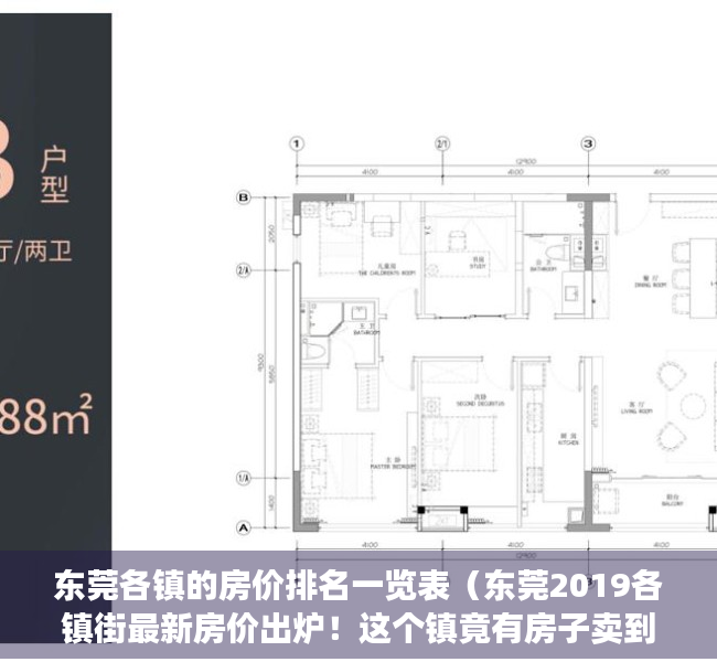 东莞各镇的房价排名一览表（东莞2019各镇街最新房价出炉！这个镇竟有房子卖到53万…）