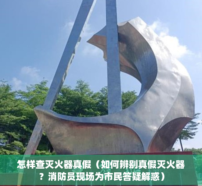 怎样查灭火器真假（如何辨别真假灭火器？消防员现场为市民答疑解惑）
