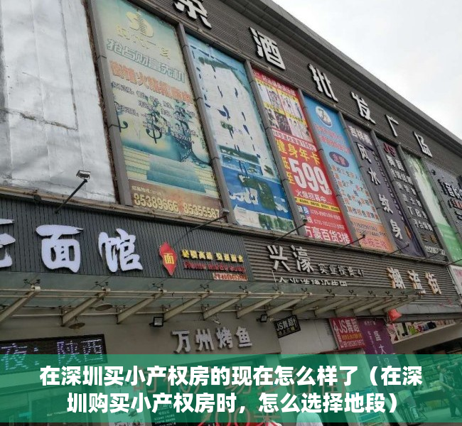在深圳买小产权房的现在怎么样了（在深圳购买小产权房时，怎么选择地段）