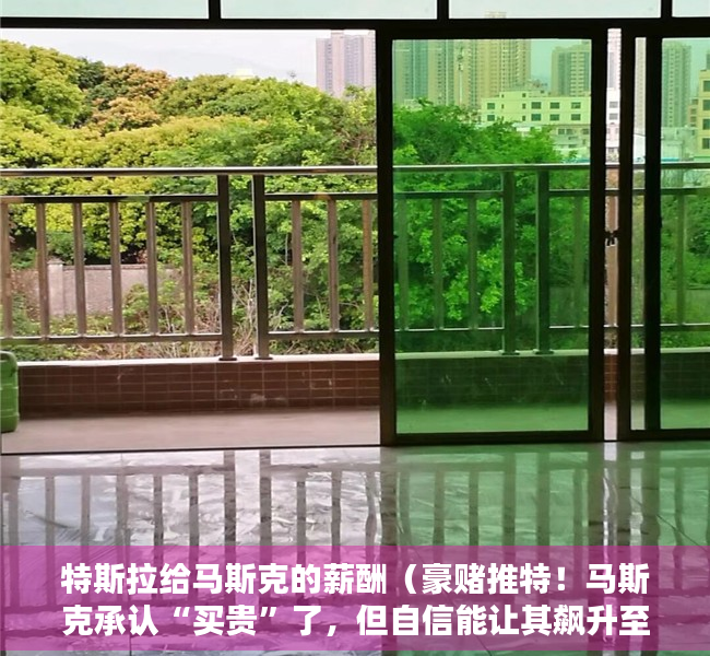 特斯拉给马斯克的薪酬（豪赌推特！马斯克承认“买贵”了，但自信能让其飙升至2500亿美元）