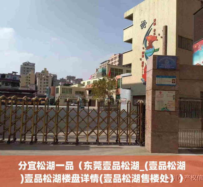分宜松湖一品（东莞壹品松湖_(壹品松湖)壹品松湖楼盘详情(壹品松湖售楼处））