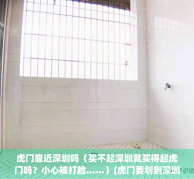 虎门靠近深圳吗（买不起深圳就买得起虎门吗？小心被打脸……）(虎门要划到深圳去吗)